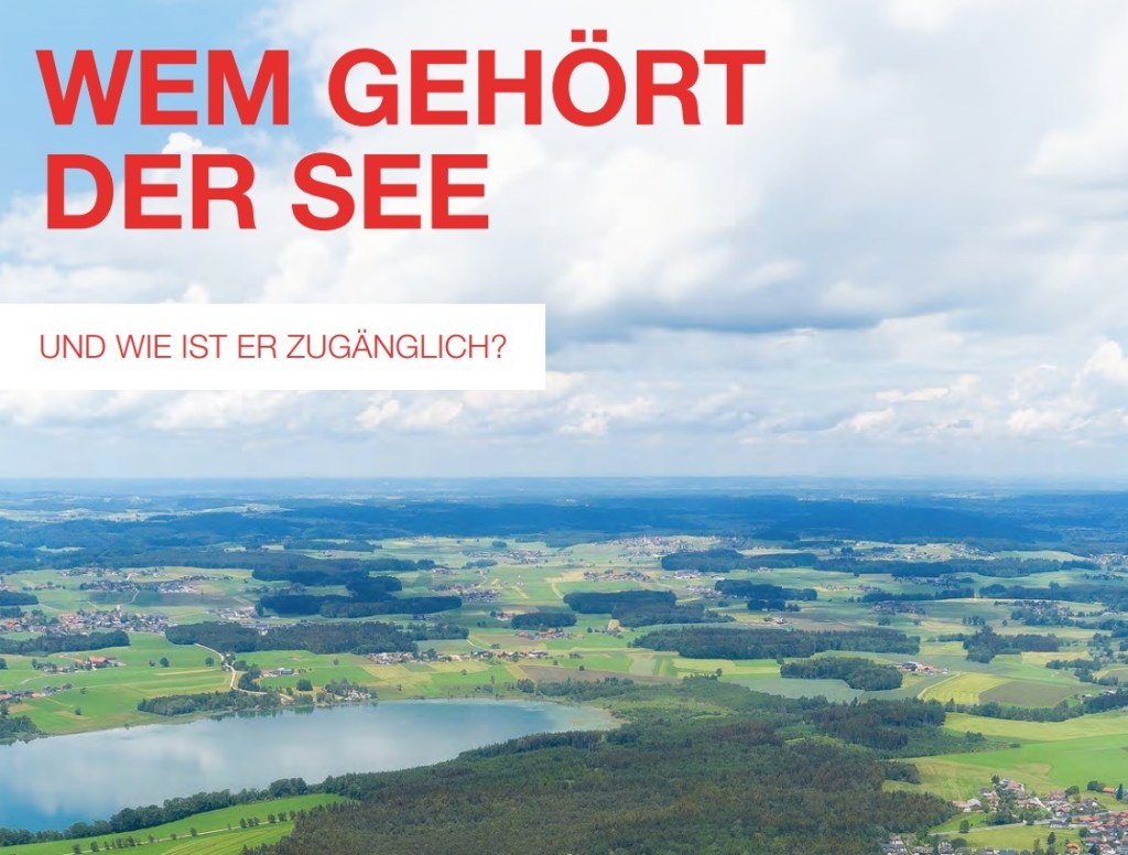 Neue Studie zu Salzburger Seen: Ufer großteils in&nbsp;Privatbesitz